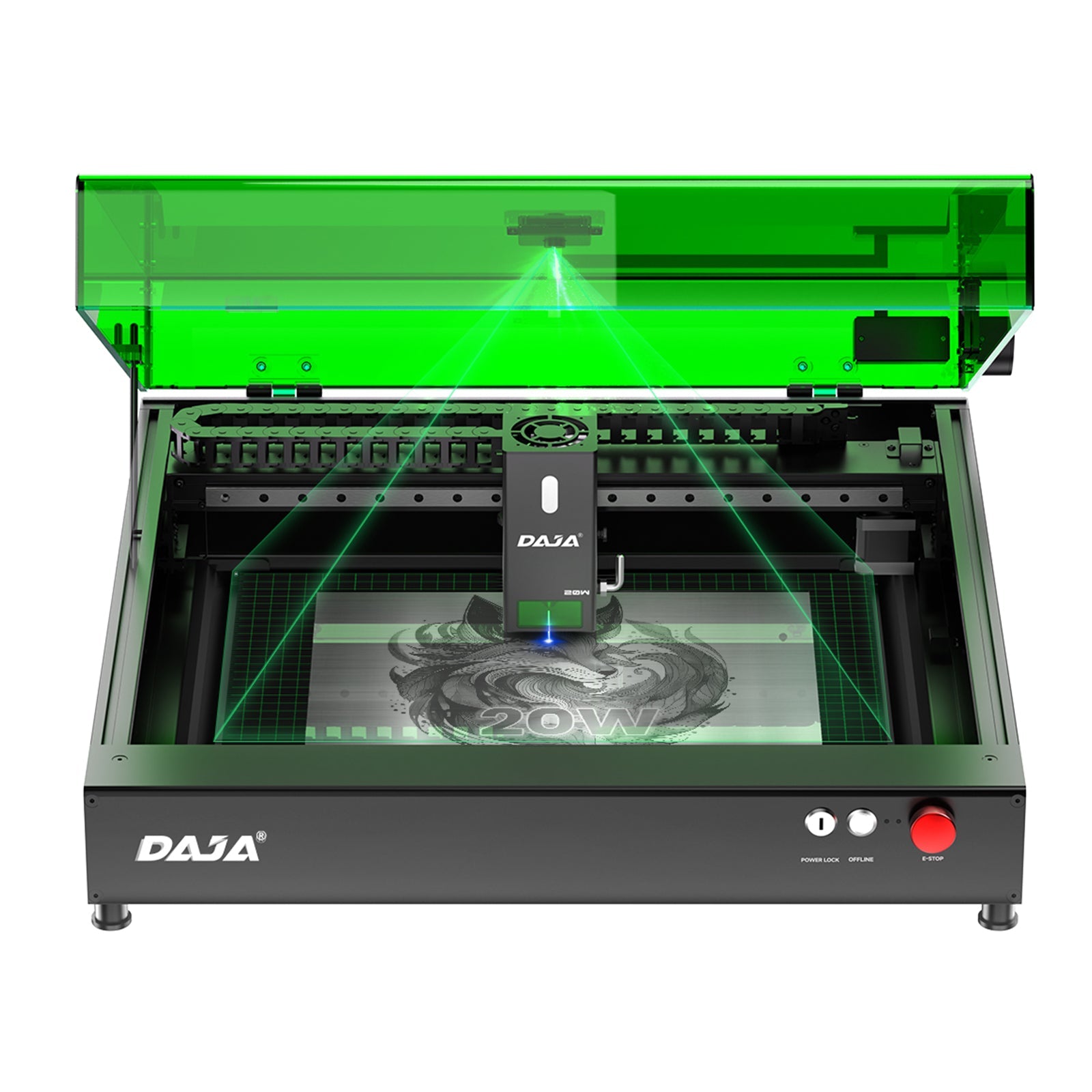 DAJA A8 Enclosed All-in-one Laser Engraver