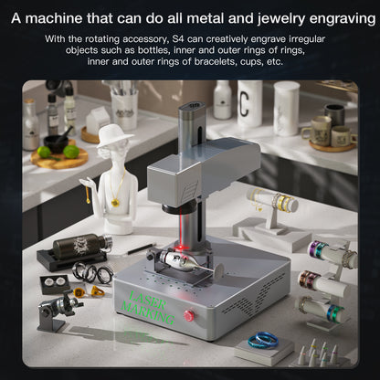 DAJA S4 High Precision Fiber Laser Marking Machine