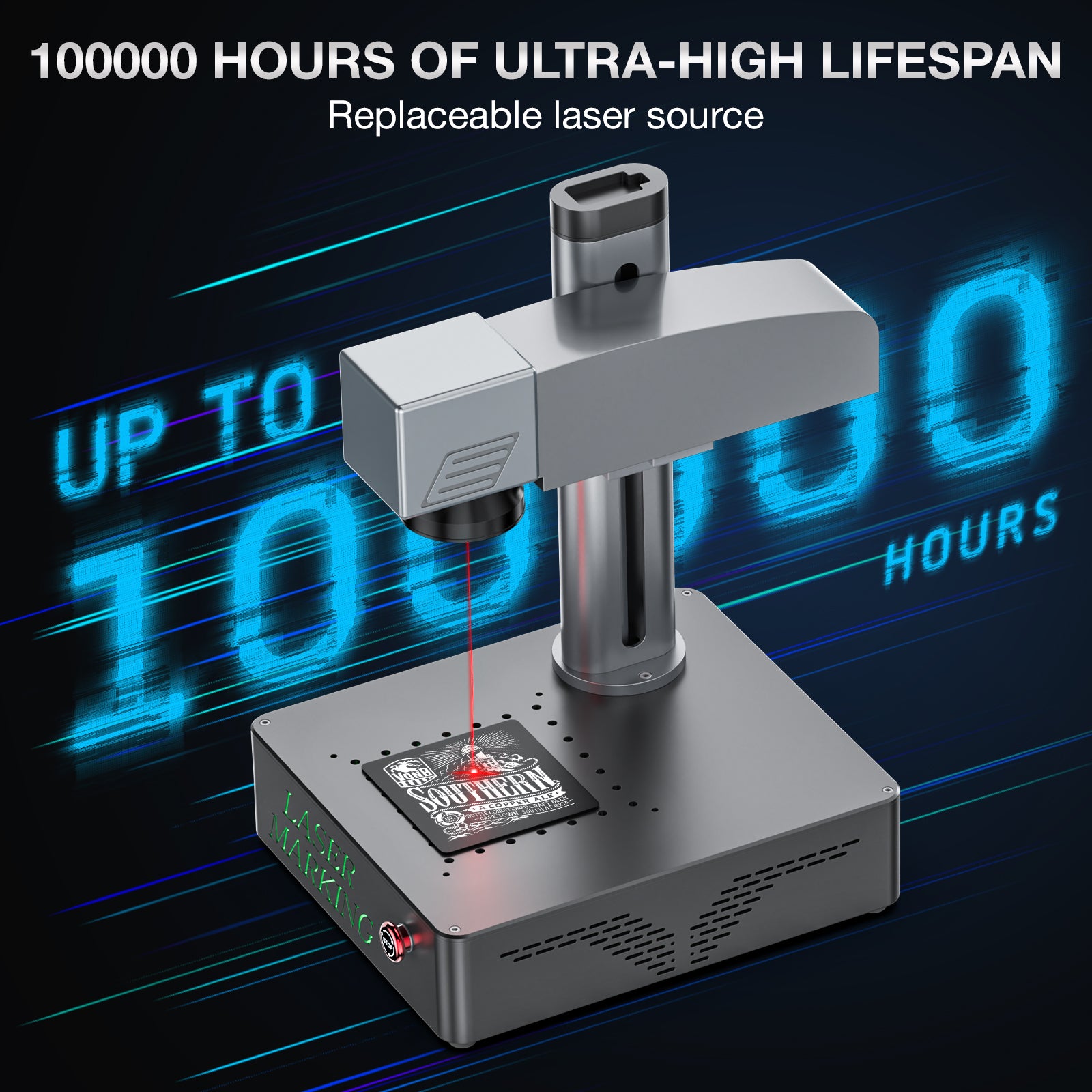 DAJA S4 High Precision Fiber Laser Marking Machine