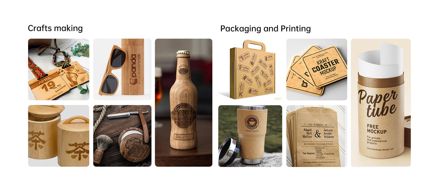 Crafts making & Packaging and Printing