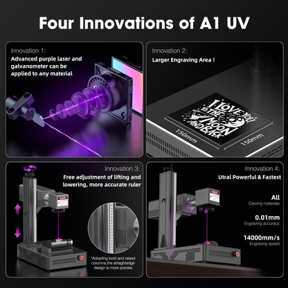 DAJA A1 Versatile UV Laser Marking Machine