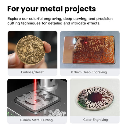 DAJA S4 High Precision Fiber Laser Marking Machine