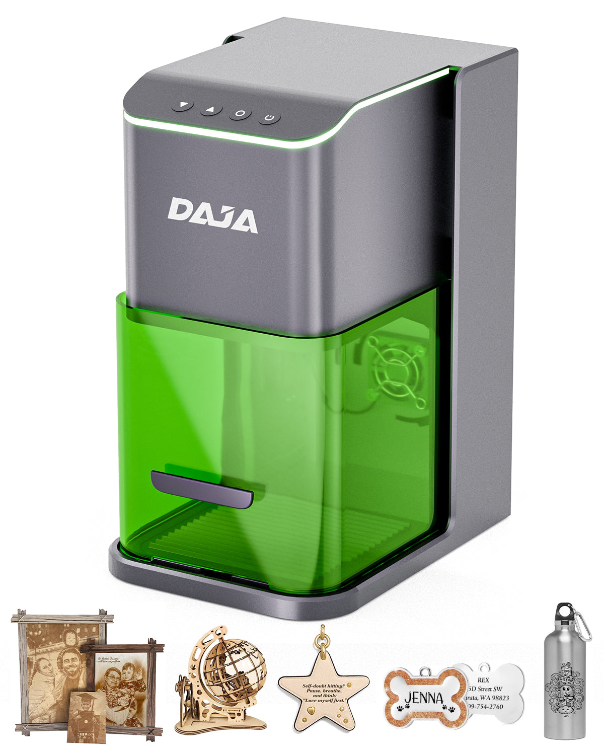 DAJA C1 Ultra Compact Blue Laser Engraver with High-Speed Galvo